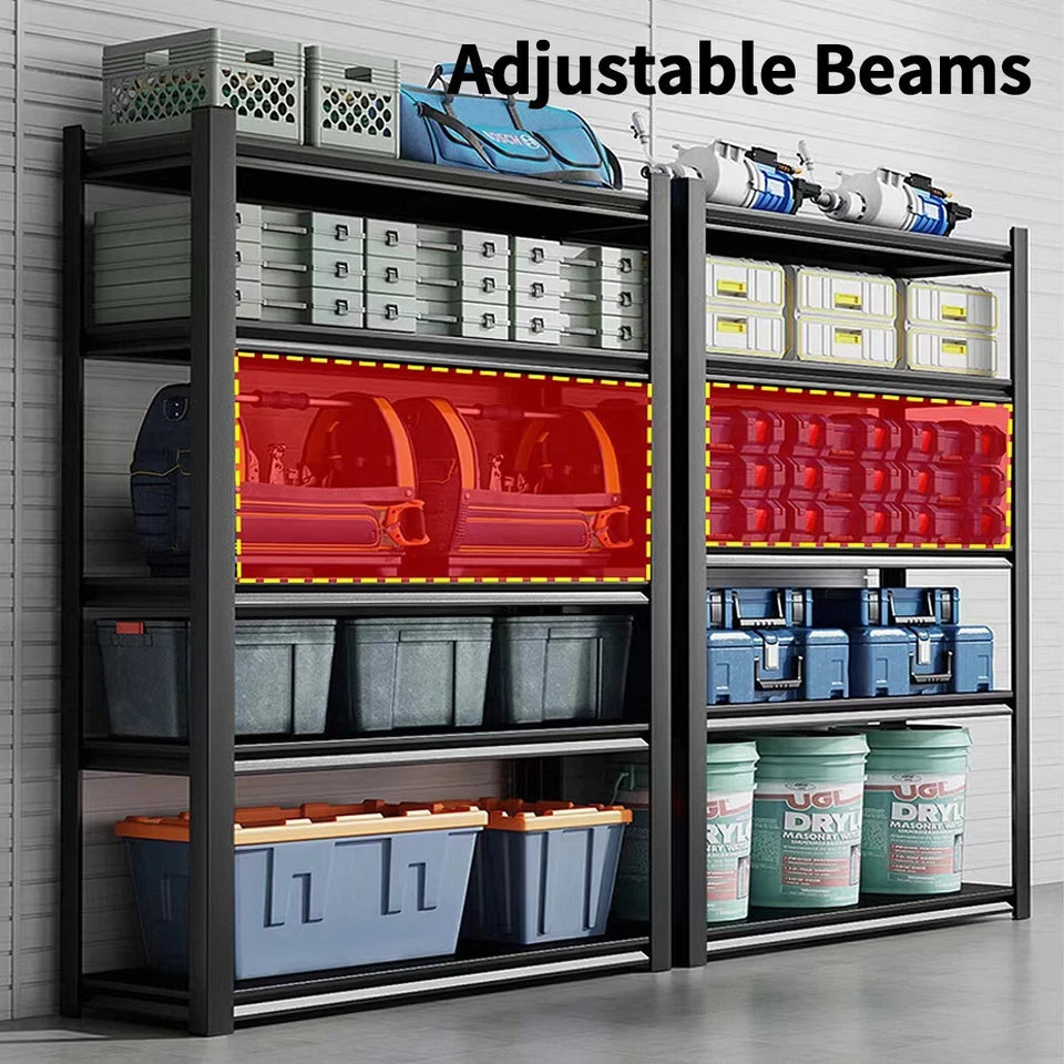 Metal Garage Shelving Warehouse Rack 2Mx1Mx0.46M
