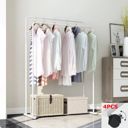 Metal Garment Display Rolling clothes Rail