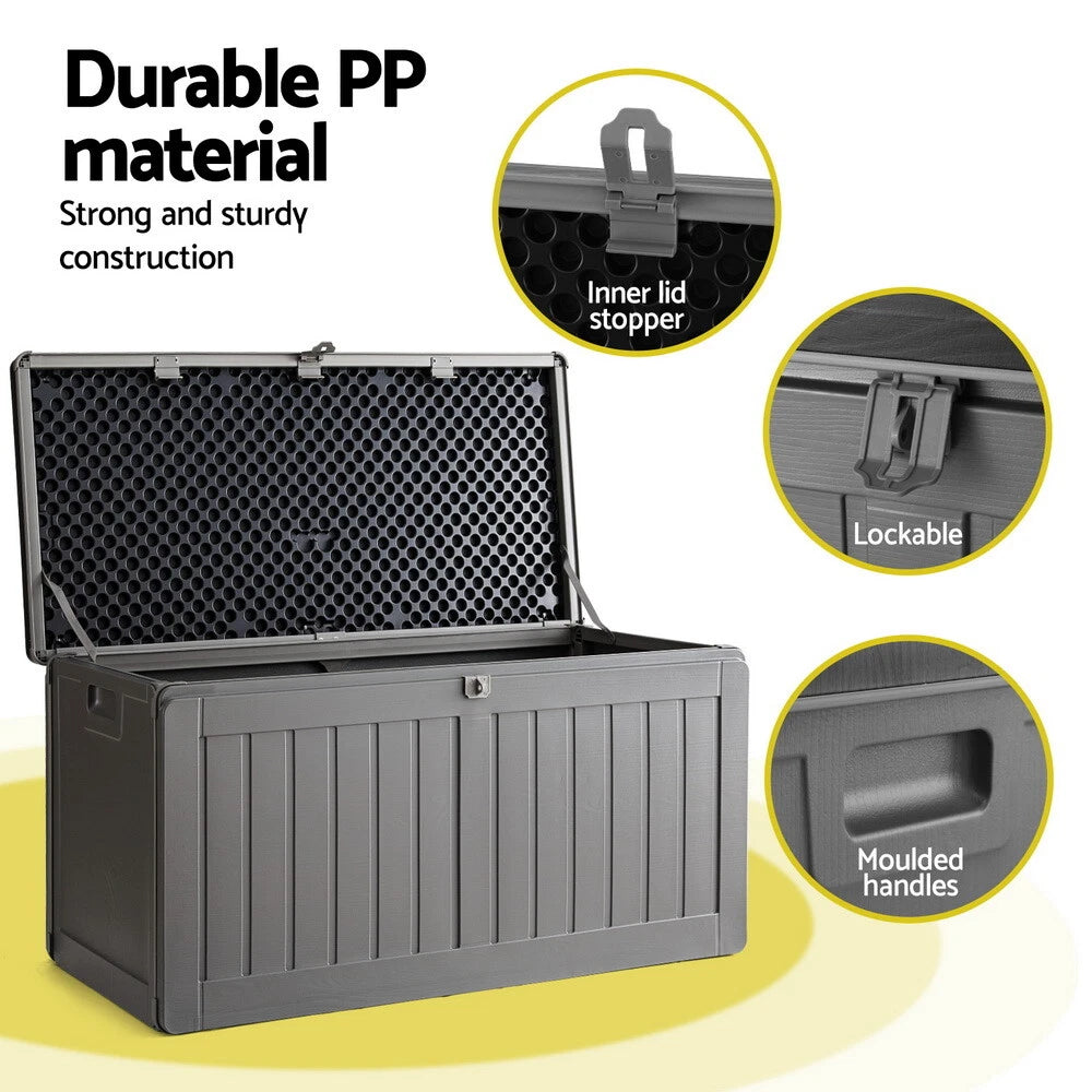 190L Gardeon Outdoor Storage Box