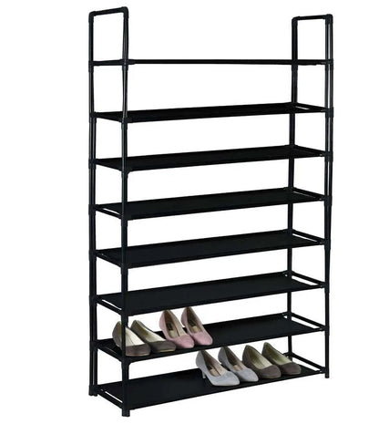 8 Tier or Double 4 Tier Shoe Rack Storage Organizer