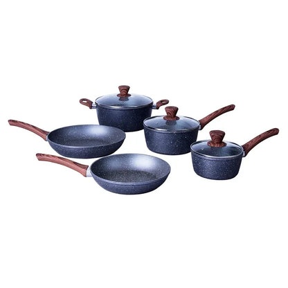 8 PCS Cookware Set Kitchen Stainless Steel