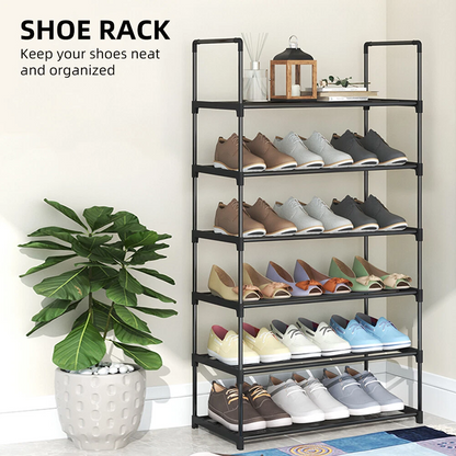 6 Tier Shoe Organizer With 4 Shelves