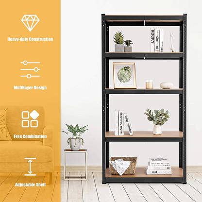1.5/1.8m Warehouse Rack Steel Metal Shelves