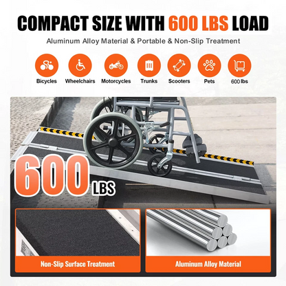 Multi Size Folding Wheelchair Ramp
