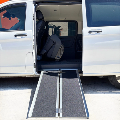 Single-Folding Aluminium Wheel chair Ramp