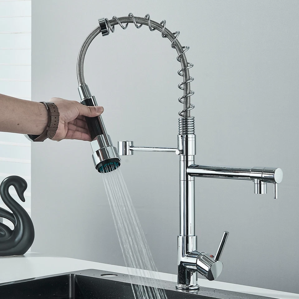 360° Swivel Chrome Kitchen Tap