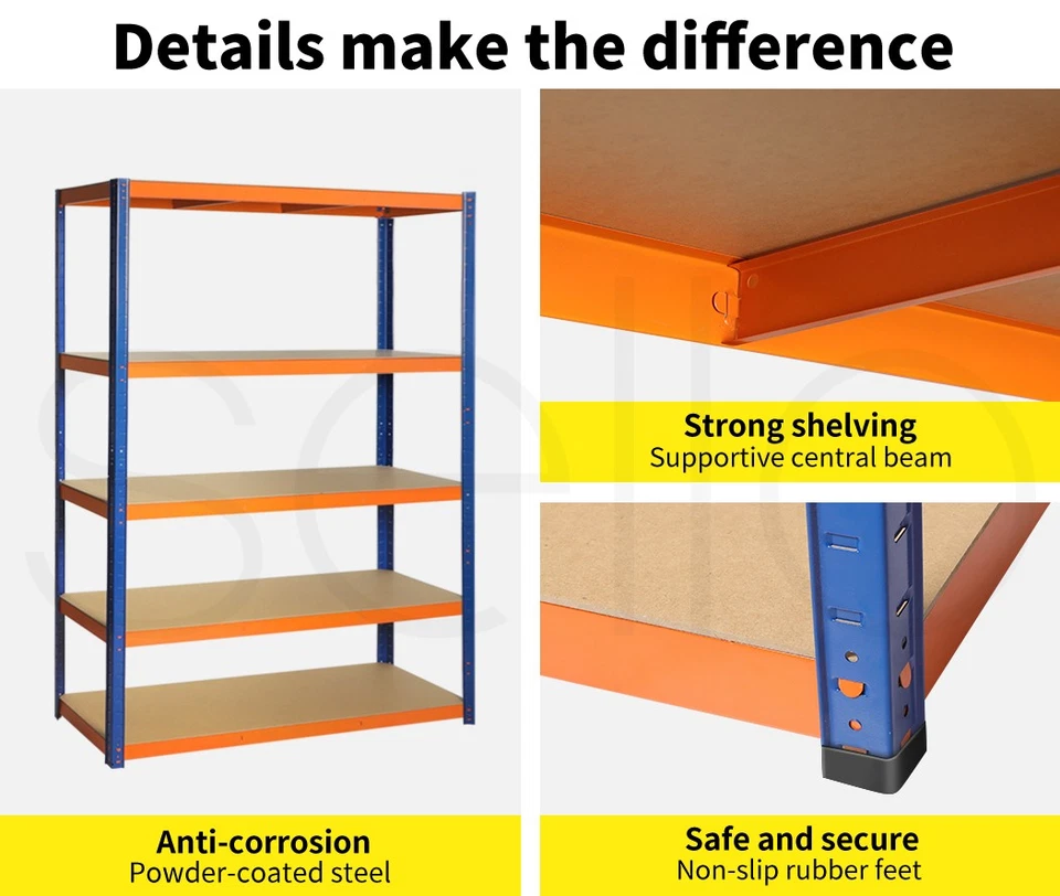 Warehouse Shelving Rack 1.8X1.2M