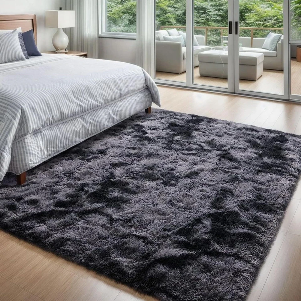 200x230cm Dark Grey Floor Rug