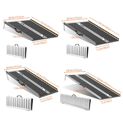Multi Size Folding Wheelchair Ramp